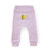Imagem do Body Manga Curta Estampado Branco + Calça Lisa Sem Pé Rosa Abelhinha
