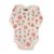 Body Prematuro Manga Longa Estampado + Calça Estampada Com Pé Reversível Creme - comprar online