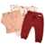 Body Manga Curta Estampado + Calça Lisa Pé Reversível + Casaquinho na internet