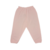 Body Manga Longa Estampado + Calça Lisa Sem Pé Rosa - Mãe Louca
