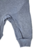 Macacão Jardineira Azul Jeans c/ Body Manga Longa Gatinho na internet
