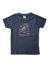 Conjunto Camiseta Cinza Escuro + Bermuda Moletinho Mundi - comprar online