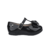 Imagem do Sapatilha Infantil Pampili Mini Angel Laço e Strass Preto Verniz