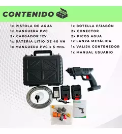 HIDROLAVADORA PORTÁTIL + ASPIRADORA PORTÁTIL + UN PAÑO DE MICROFIBRA ¡DE REGALO! - tienda online