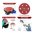 Disco de lixa 225mm 06 Furos - Kit 50 Unid - Menegotti/Nauber e Etc... - comprar online