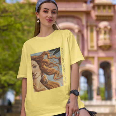 Camiseta Vênus - Sandro Botticelli