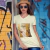 Camiseta lágrima de ouro - inspirado em Gustav Klimt - comprar online