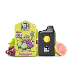 Tre House Thc-A Live Rosin Disposable - 3.5G - Grape Guava Punch - Sativa - comprar online