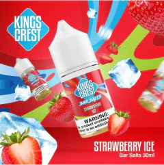 King'S Crest Bar - Strawberry Ice - Salt - comprar online