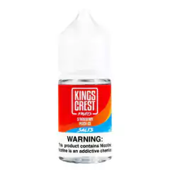 King'S Crest Fruits - Strawberry Peach Ice - Salt