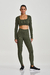 Top Cropped Manga Longa Canelado Caju Brasil - loja online