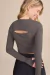 Blusa ML Fem Cut Out Action Skin Live