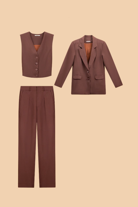 Trijunto Ombrone - Marrom Capuccino - comprar online