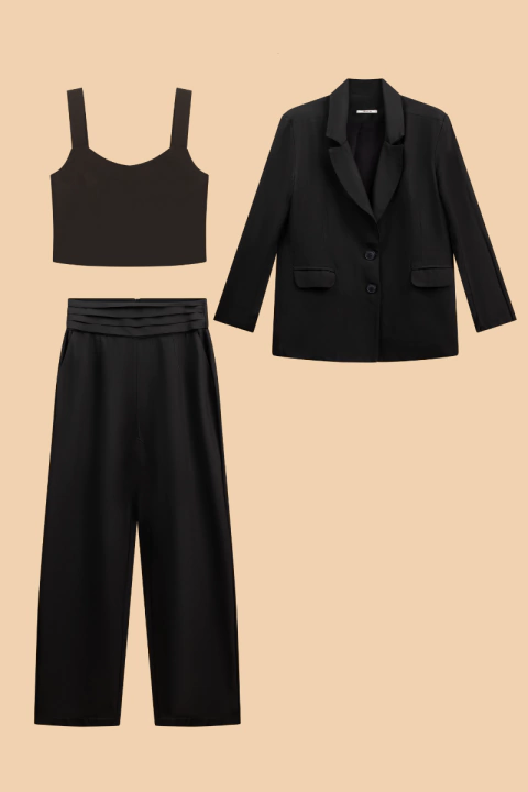 Trijunto Pitigliano - Preto - comprar online