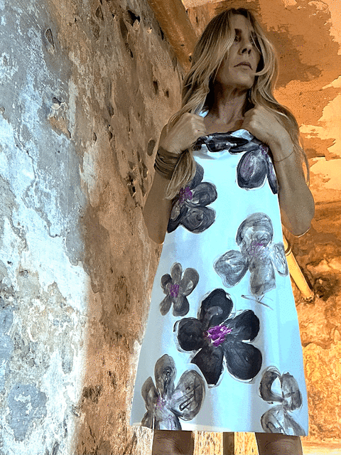 Vestido Berlin Floreado Corto - comprar online