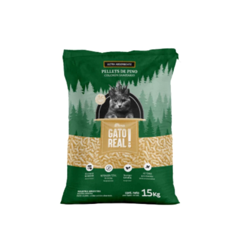 Pellets de Pino - Gato Real - comprar online
