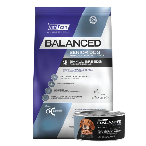 Vital Balanced Perro Senior Razas Pequeñas - comprar online