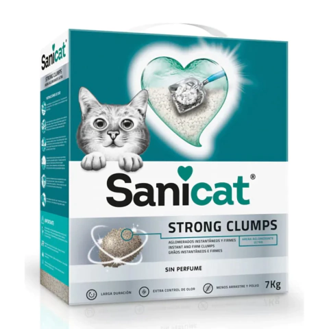 Piedras Sanitarias Sanicat Strong Clumps - 7 Kg - comprar online