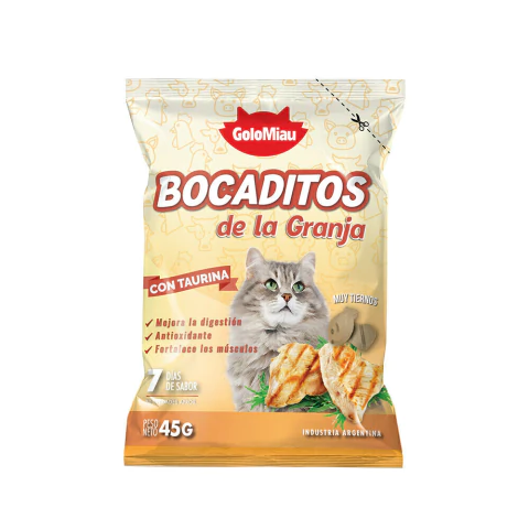 GOLOCAN BOCADITOS SABOR GRANJA X 45 GS - comprar online