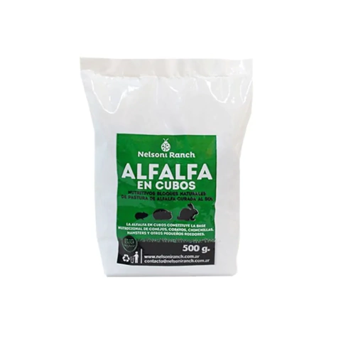 Nelsoni Ranch Alfalfa en Cubos - 500gr - comprar online