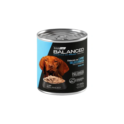 Lata Vitalcan Balanced - Adulto Pollo 340gr