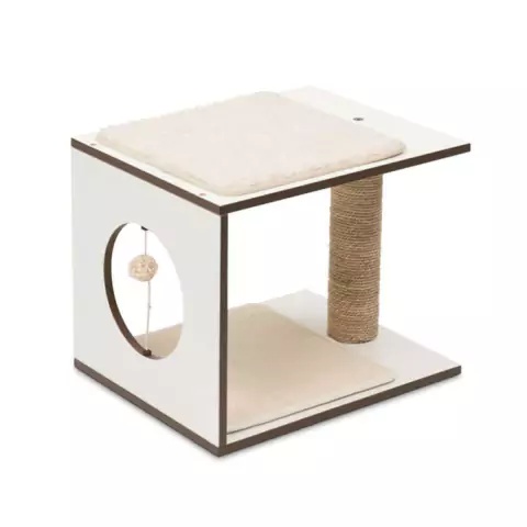 Catit Rascador Vesper V-Stool Blanco - comprar online