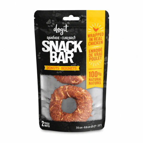 Dogit Snackbar Dona Envuelta en Pollo - 2 unidades