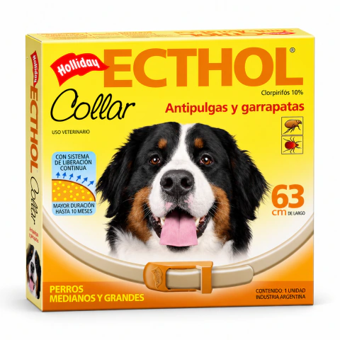 Collar Antipulgas Ecthol