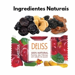 Doce de frutas secas DELISS AMEIXA embalagem c/ 4 unidades - comprar online