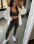 Legging Fusô Com Pezinho Microcanelada Acetinada Coffee - Pareô