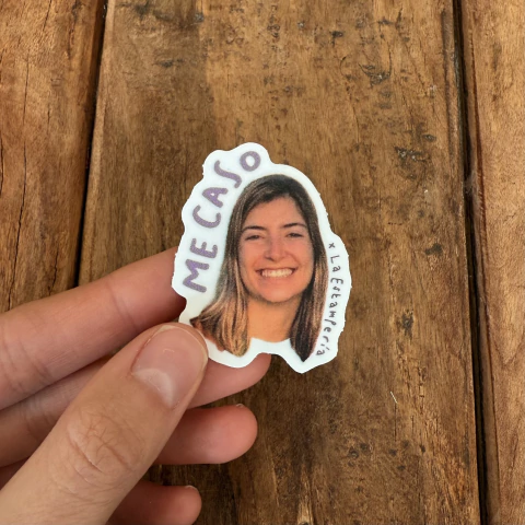 Vinilo persona contorno una frase - comprar online