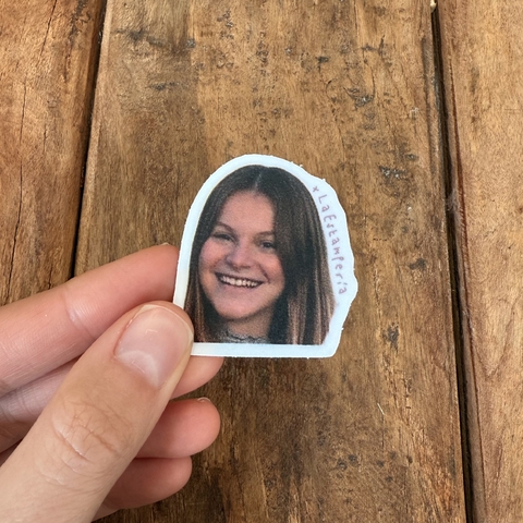 Vinilo persona contorno - comprar online