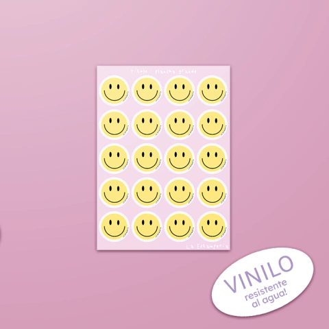 Plancha eventos - vinilo - todas iguales