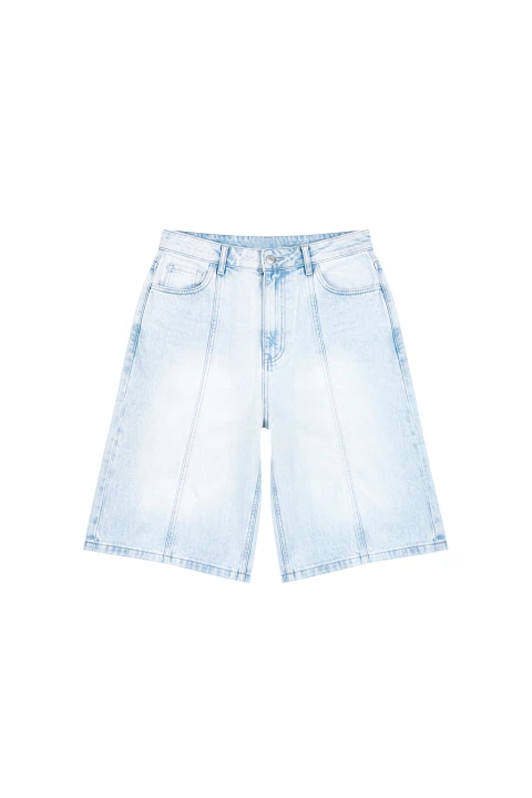 BERMUDA DENIM SUPERWIDE 2STONE+LOC+BIG