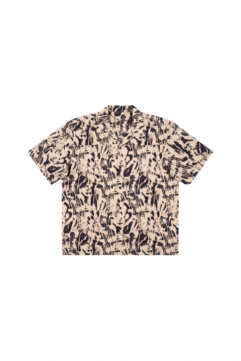 CAMISA BOXY ESTAMPADA ANIMAL MIX