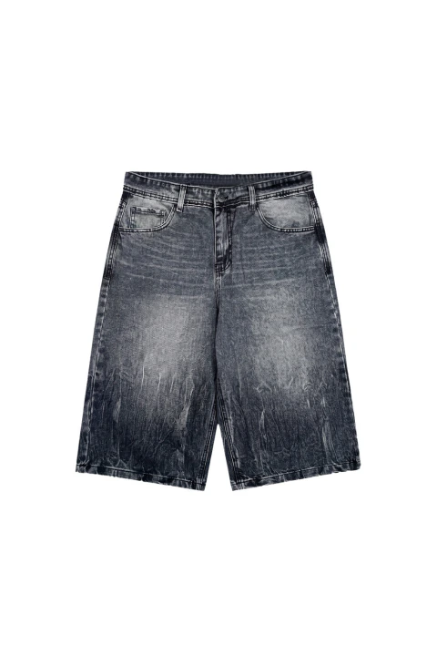 BERMUDA DENIM SUPER WIDE ENZI+LOC+MAT