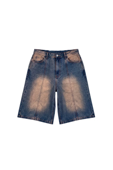 BERMUDA DENIM SUPERWIDE STONE+LOC+BIG