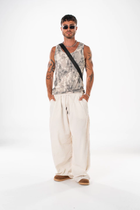 PANTALON COSTERO DE LINO - comprar online