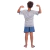 Pijama masculino infantil malha PV meia manga listrado na internet