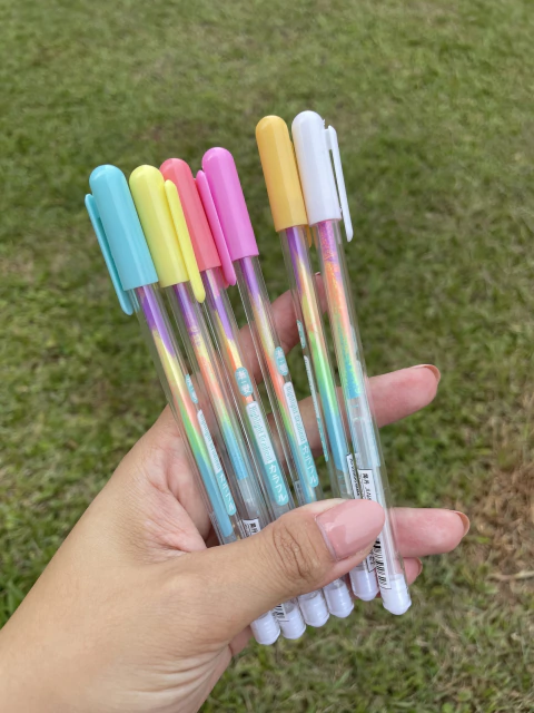 Caneta Gel Multicores Raimbow - comprar online