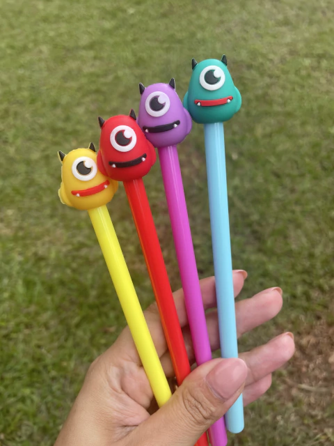 Caneta Fofa Monstrinhos