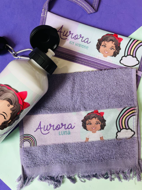 Kit 5 Toalhinhas Personalizada - comprar online