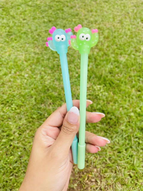 Caneta Fofa Cactos Cute