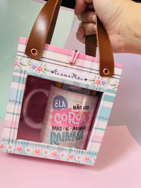 Caixa Maleta Cartonada Café da Mamãe