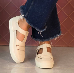 Tênis Sapatilha Couro Off-white - loja online
