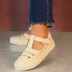 Tênis Sapatilha Couro Off-white na internet
