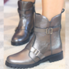 Bota Couro Onix Chelsea