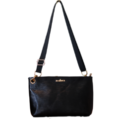 Bolsa Carolzinha Couro Preto