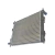 Radiador Agua Fiesta Sedan Mexicano Procooler Pc105519