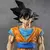 PREVENTA! Goku Adulto ssj con cabezas intercambiables y base 34cm - Colección Guerreros Z - Mundo Z
